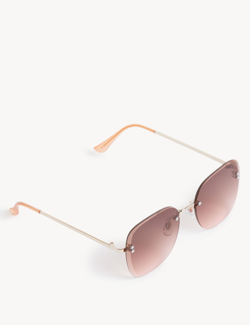 Rimless Square Sunglasses image 2