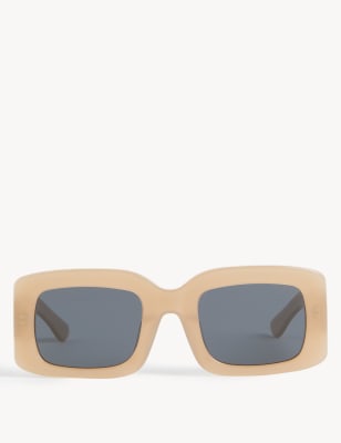 

Womens M&S Collection Acetate Square Sunglasses - Sand, Sand
