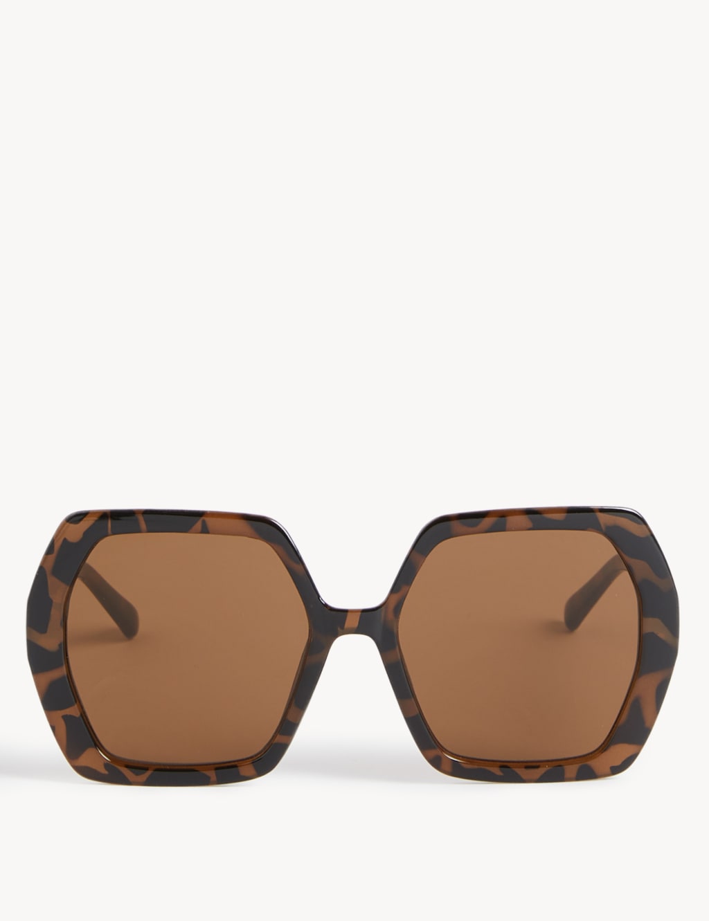 Angular Oversized Sunglasses image 1