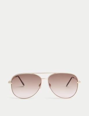 Oval Aviator Sunglasses - CA