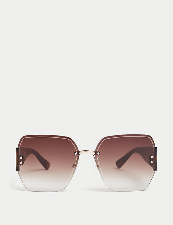Rimless Aviator Sunglasses - CA
