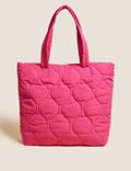 Water Resistant Quilted Tote Bag