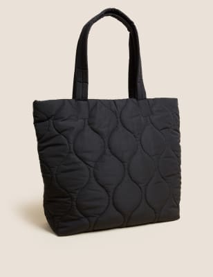 Green Lyle Quilted Tote Bag, WHISTLES