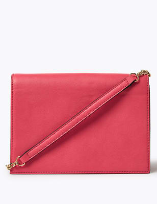 Schoudertas met vouwsluiting