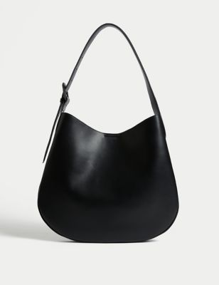 Faux Leather Shoulder Bag - DK