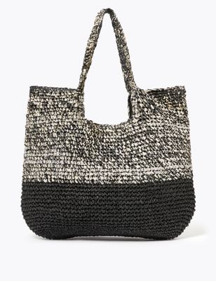 Straw Hobo Bag | M&S Collection | M&S