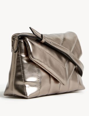 Straw Cross Body Bag, M&S Collection