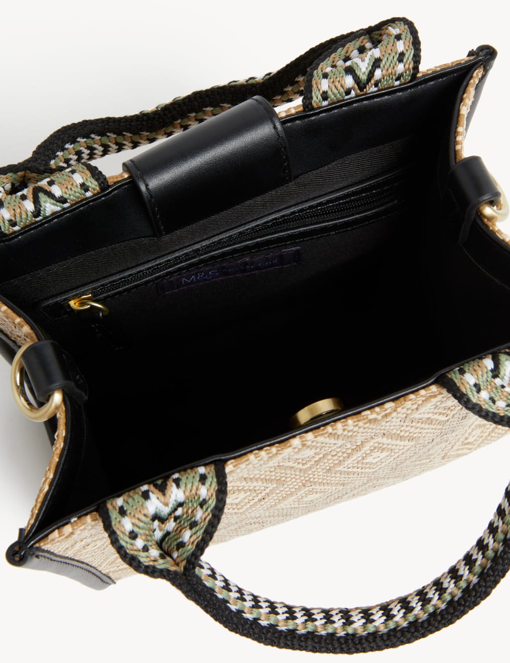 Woven Tote Bag image 3