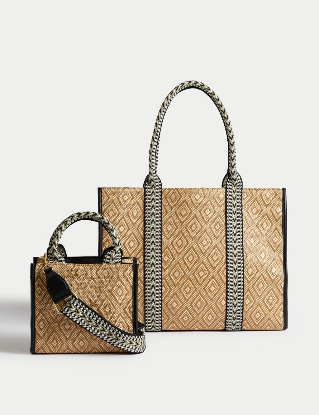 Woven Tote Bag image 6