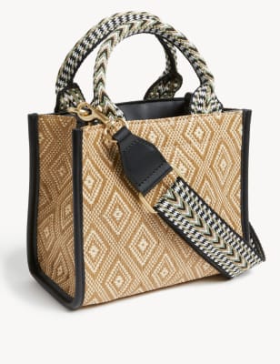 

Womens M&S Collection Woven Tote Bag - Natural, Natural
