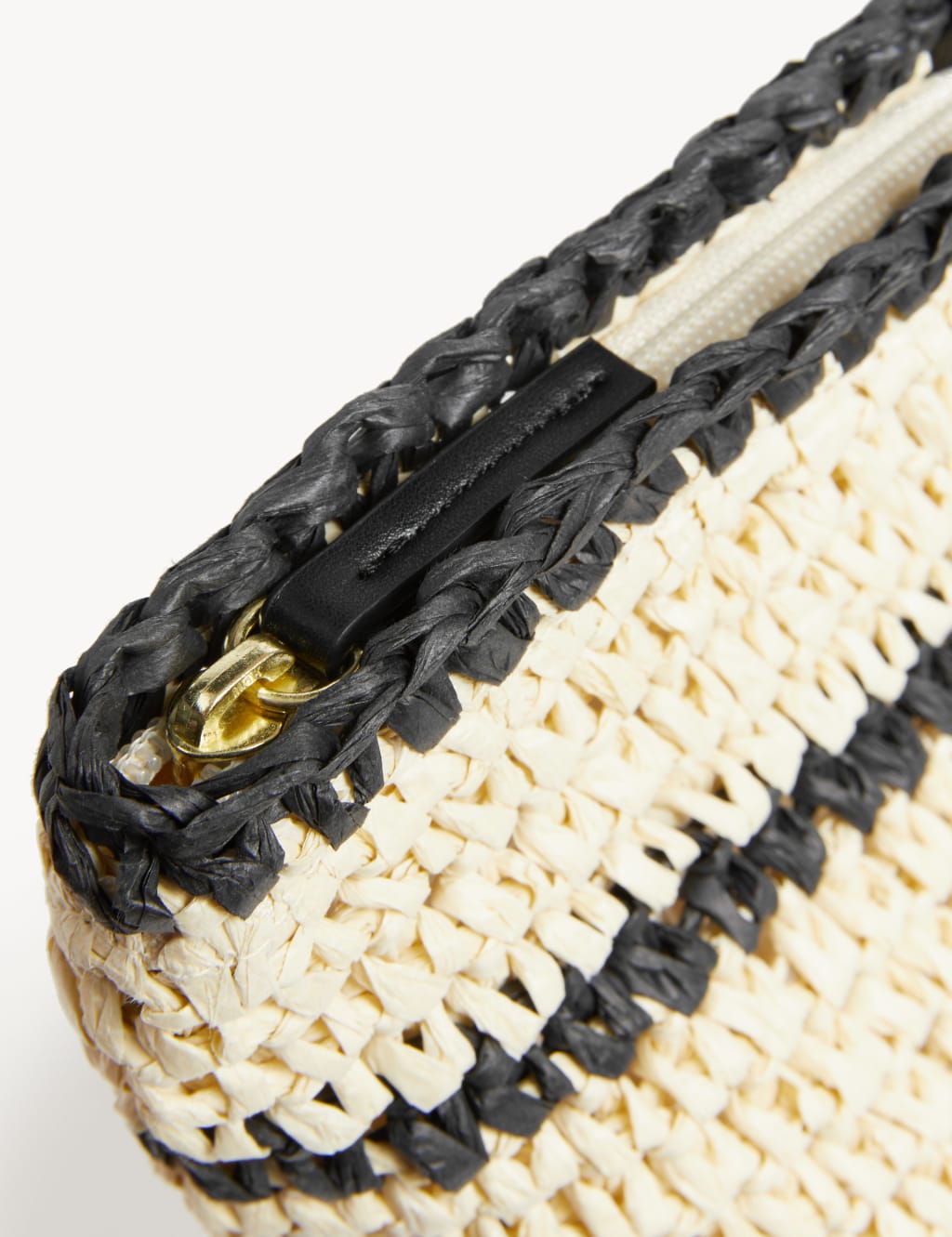 Straw Woven Tote Bag image 2