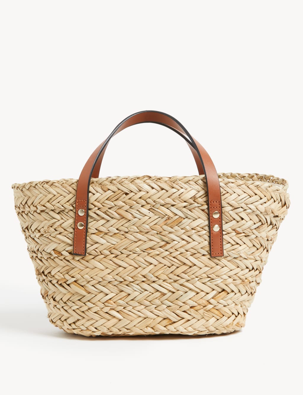 Straw Drawstring Tote Bag image 4