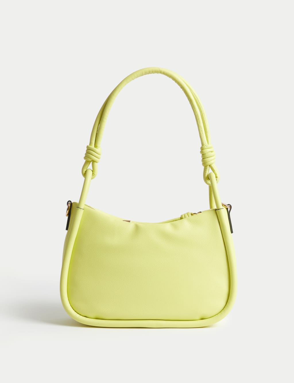 Faux Leather Top Handle Grab Bag image 3