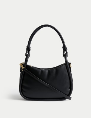 Coach 1941 Gold-Toned Shoulder Bag - Black Totes, Handbags