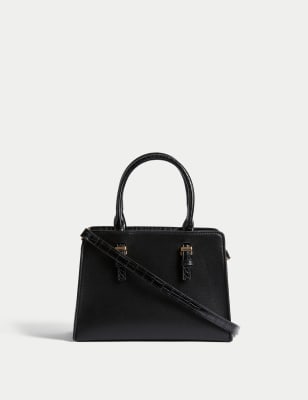 Faux Leather Grab Bag - HK