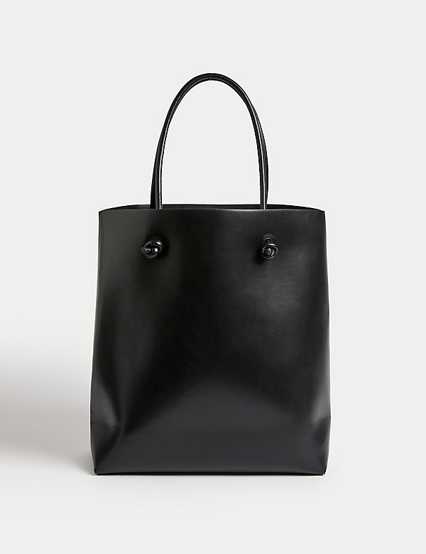 Faux Leather Tote Bag - GR