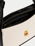 Lock Detail Shoulder Bag
