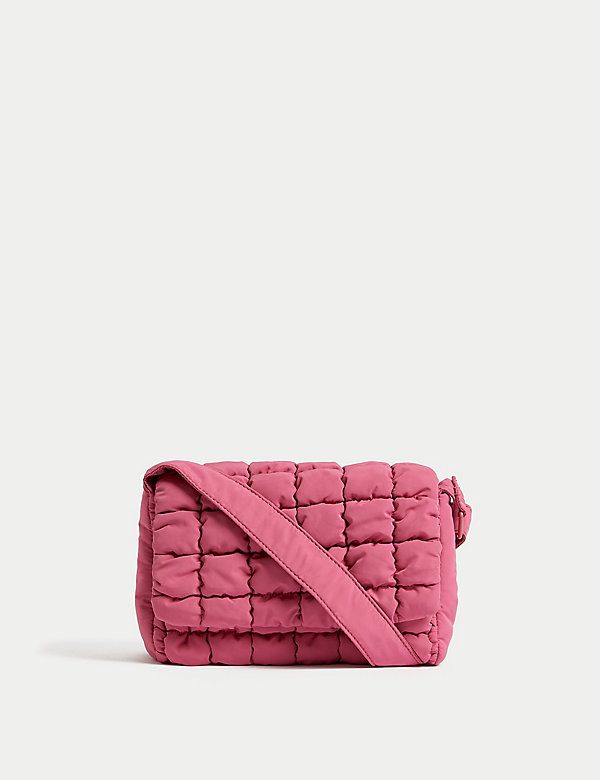 Quilted Cross Body Bag - BN