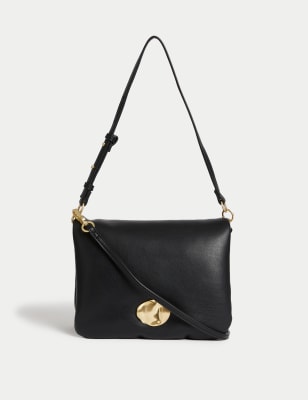 Faux Leather Cross Body Bag