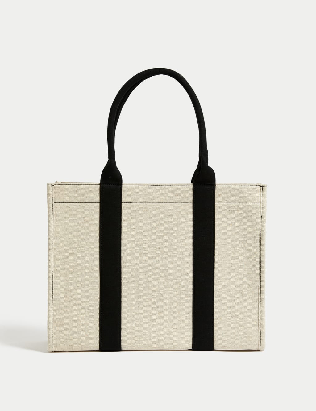 Canvas Structured Tote Bag