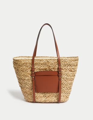 Straw Tote Bag - CY