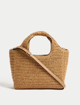 Straw Shoulder Bag M S US