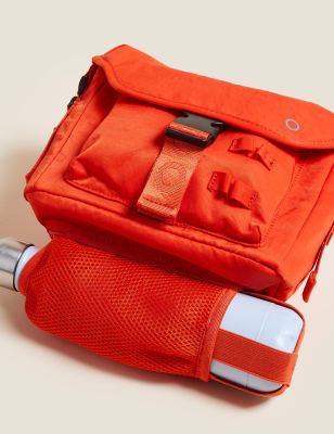 

Womens GOODMOVE Cross Body Gym Bag - Bright Orange, Bright Orange