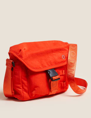 

Womens GOODMOVE Cross Body Gym Bag - Bright Orange, Bright Orange