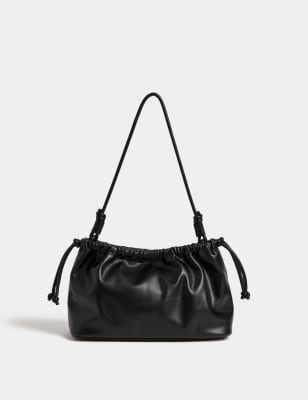 Ruched Shoulder Bag