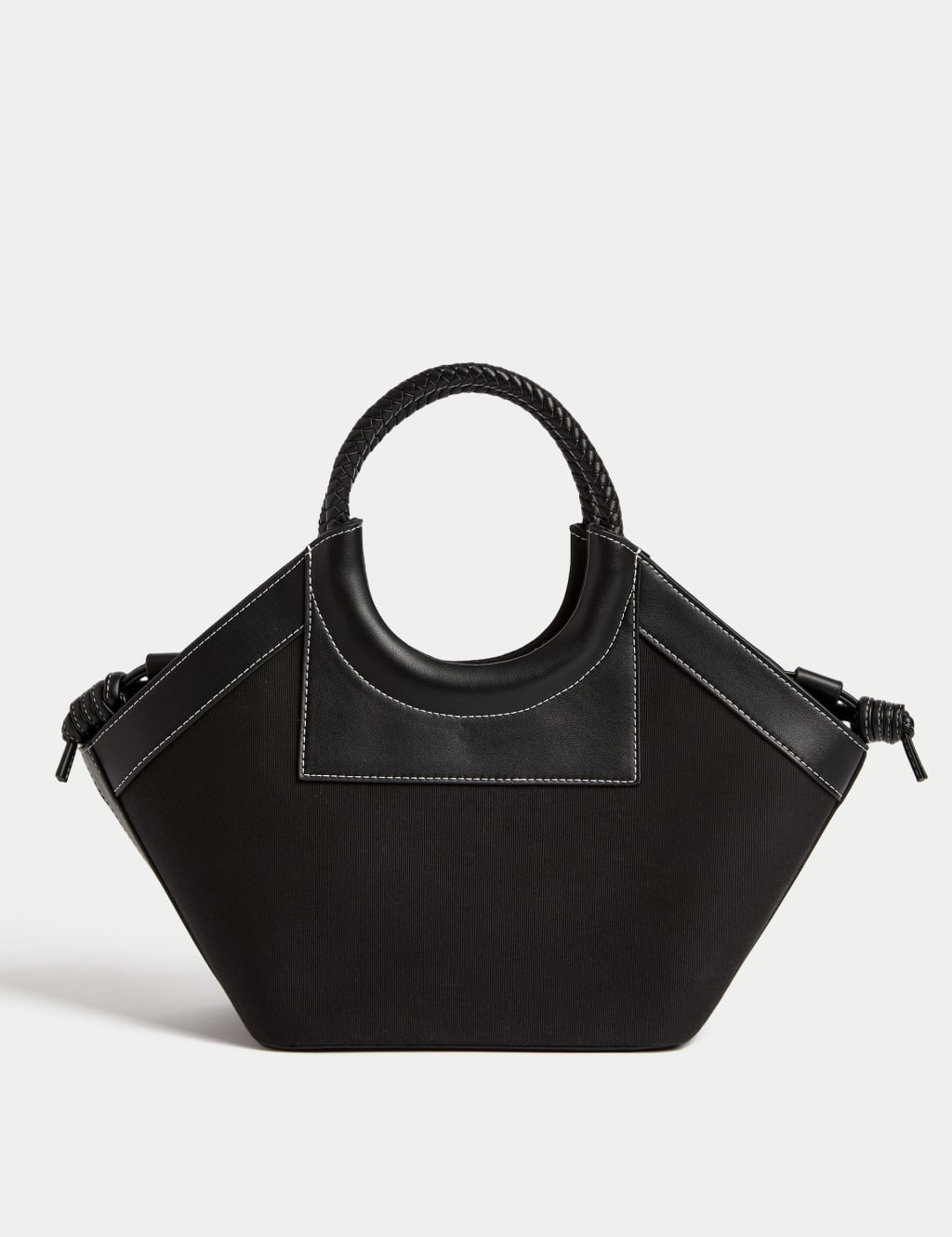 Marks and spencer black handbags best sale