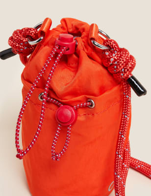 

Womens GOODMOVE Cross Body Water Bottle Carrier - Bright Orange, Bright Orange
