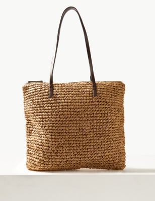 M&s hot sale woven bag