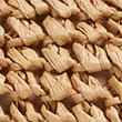 Straw Sling Cross Body Bag - natural