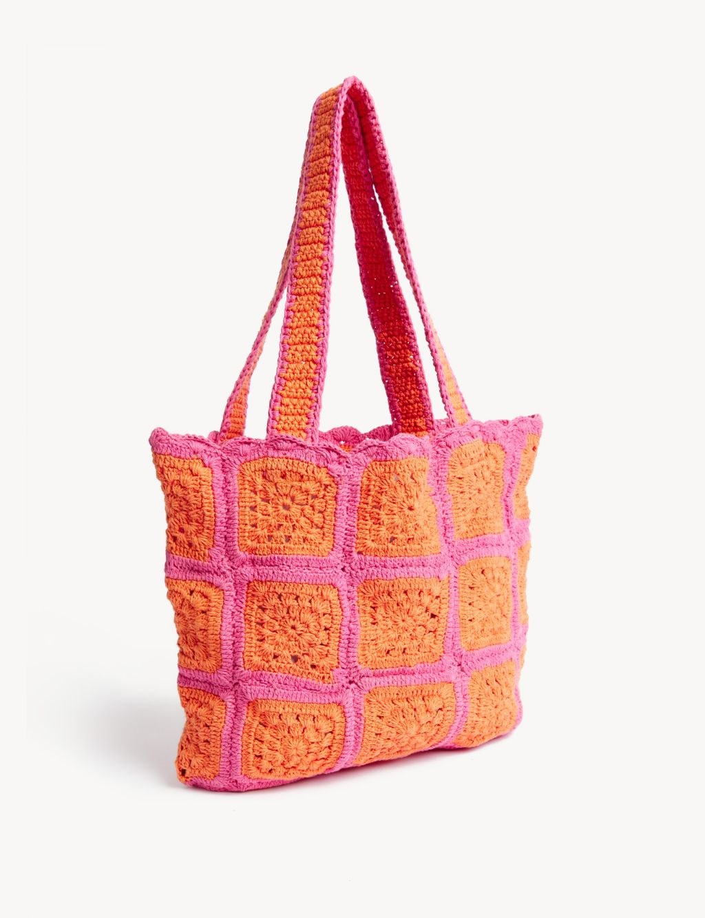 Pure Cotton Crochet Shopper image 4