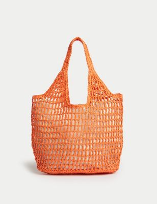 

Womens M&S Collection Tote Bag - Orange, Orange