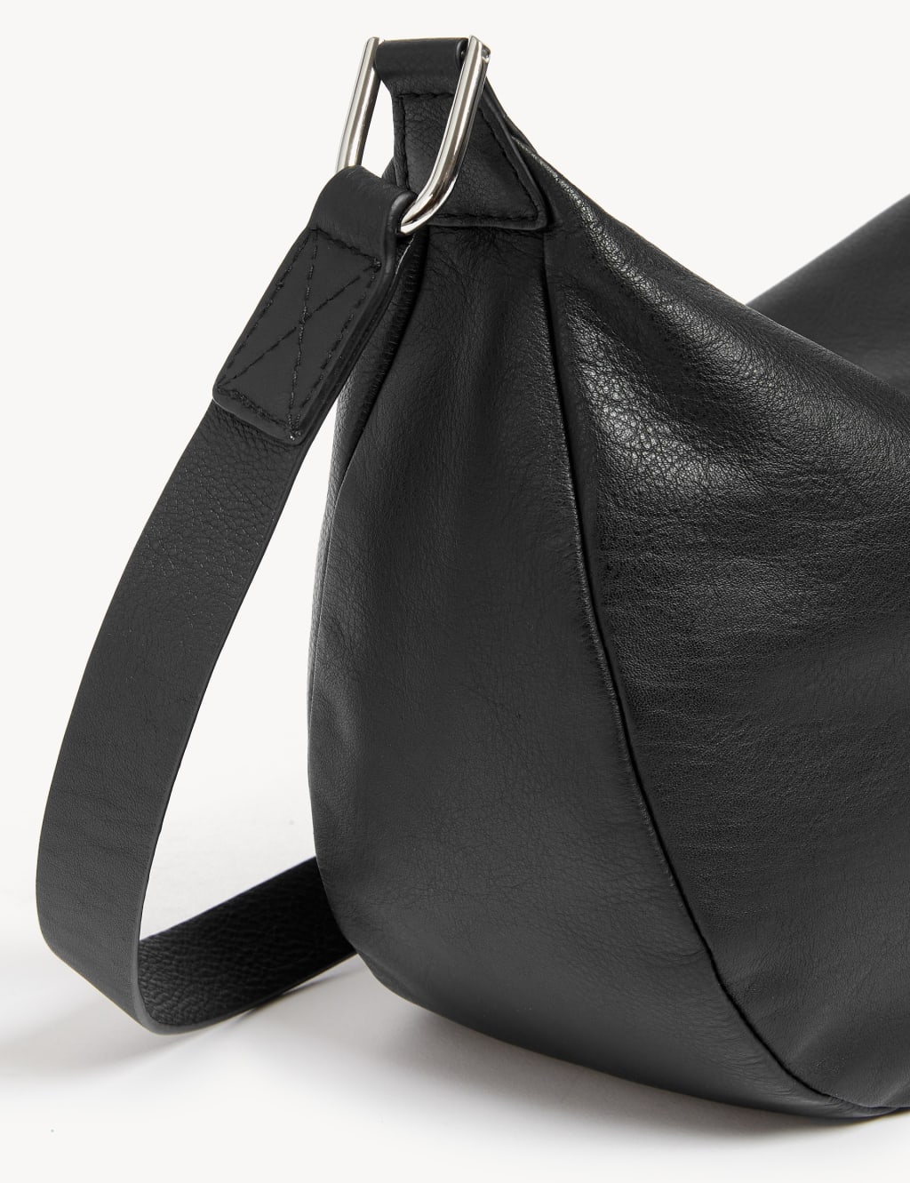 Leather Double Zip Cross Body Bag image 3