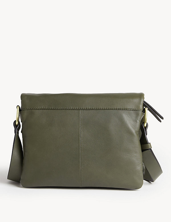Leather Messenger Bag - LK