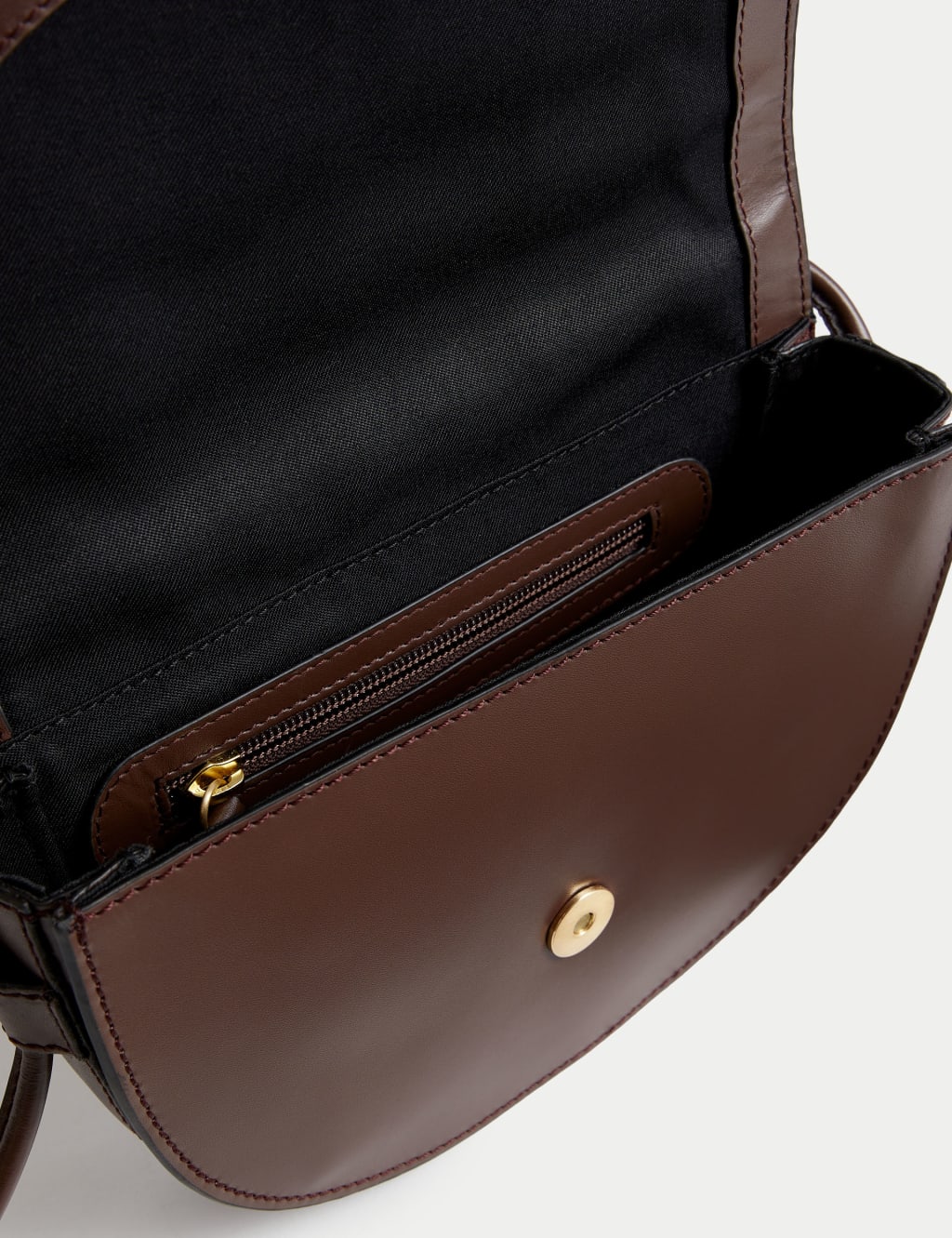 Leather Woven Saddle Bag image 4