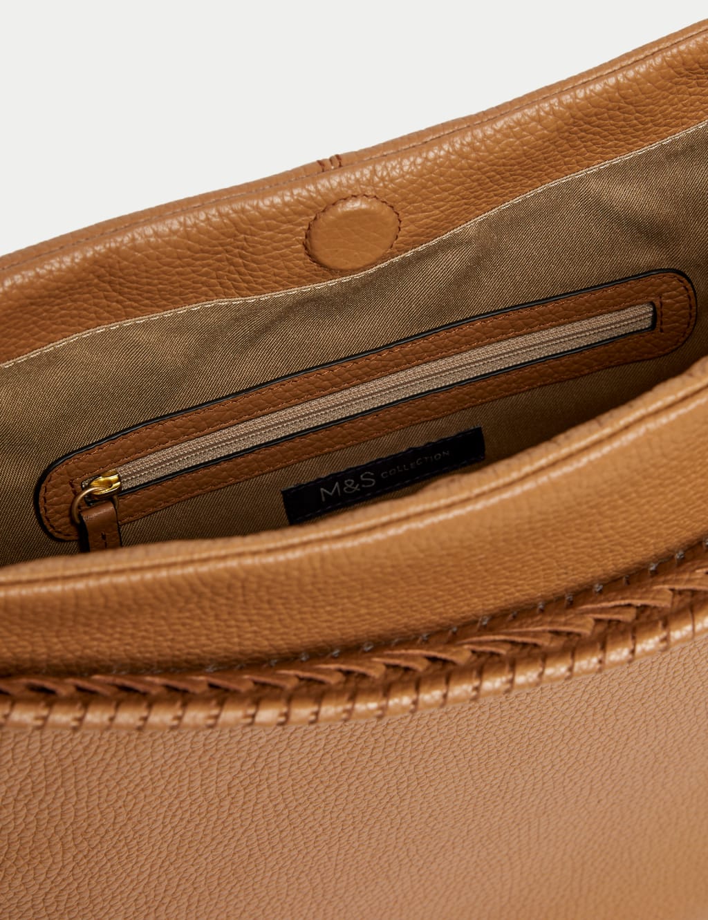 Leather Shoulder Bag image 4
