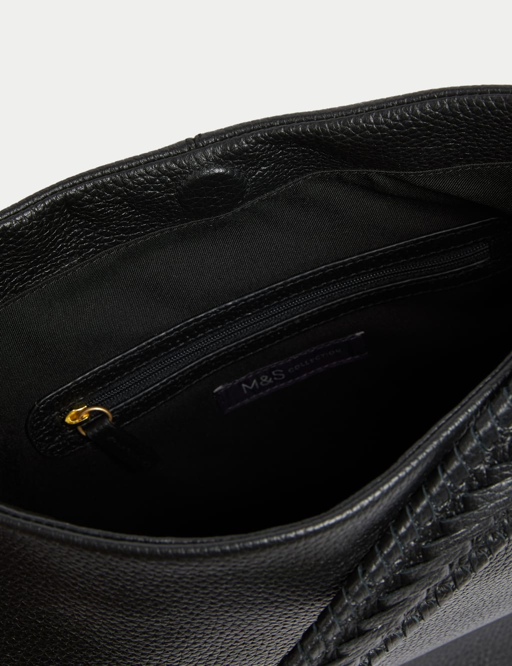 Leather Shoulder Bag image 4