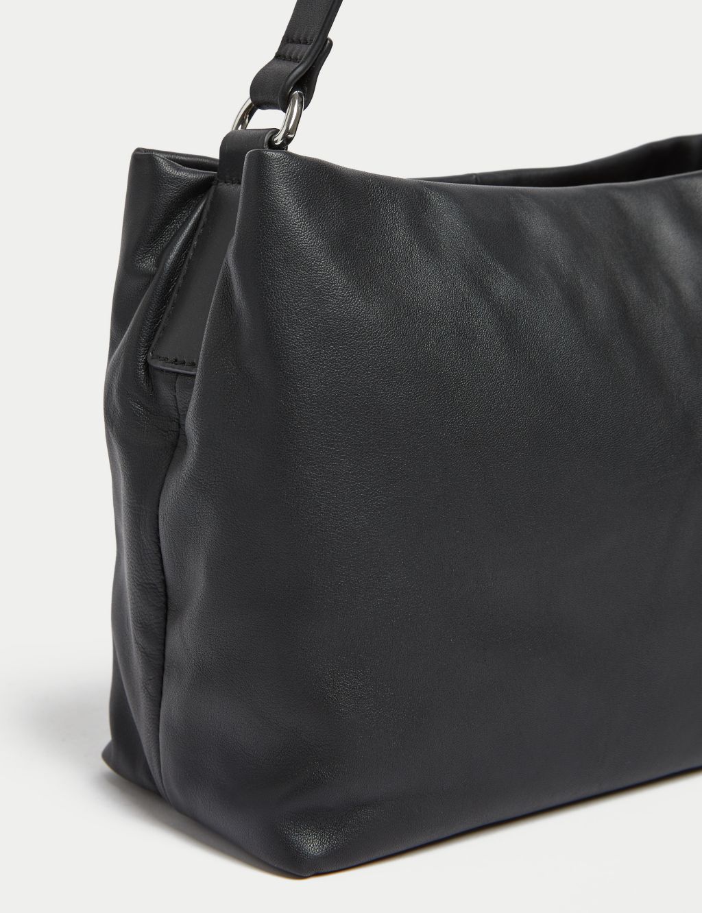 Marks & Spencer Shoulder Bag Leather (FEMALE, MUSHROOM) - 60582845