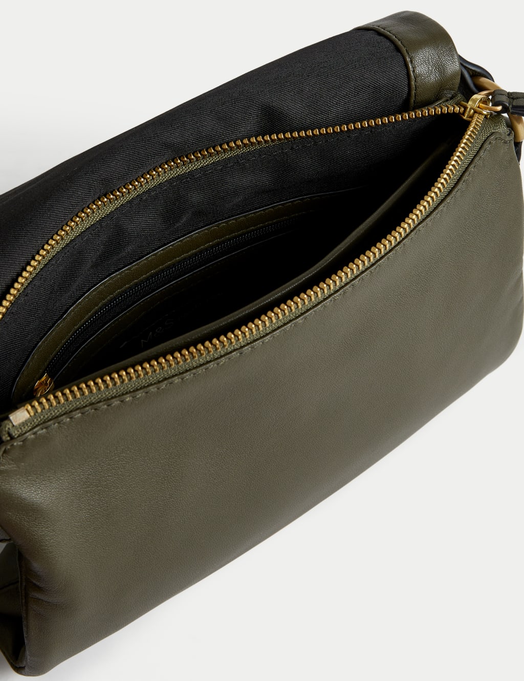 Leather Messenger Bag image 4