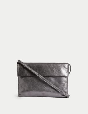 Marks and best sale spencer leather bags