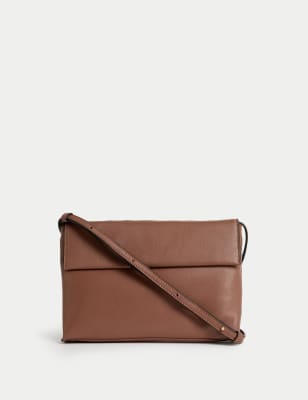 

Womens M&S Collection Umhängetasche aus Leder - Tan, Tan