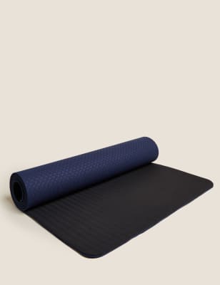 

Womens GOODMOVE Antibacterial Finish Non-Slip Yoga Mat - Navy, Navy