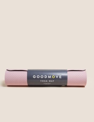 

Womens GOODMOVE Antibacterial Finish Non-Slip Yoga Mat - Dusted Pink, Dusted Pink