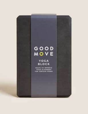 

Womens Goodmove Rutschfester Yogablock - Black, Black
