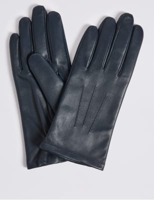 

Womens M&S Collection Lederhandschuhe - Navy, Navy