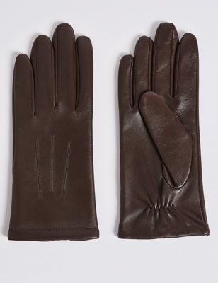 M&S Womens Leather Gloves