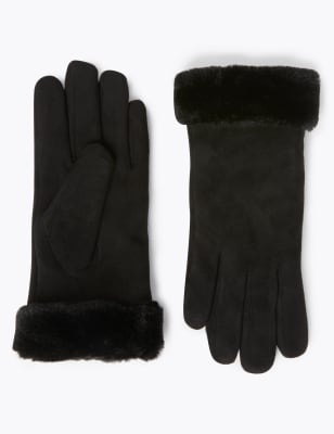 mens sheepskin gloves marks and spencer